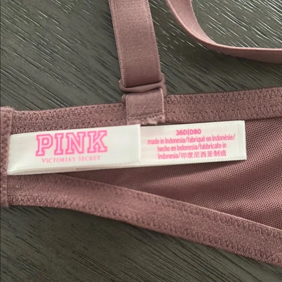 Victoria's Secret PINK purple T-Shirt Bra - Picture 2 of 6